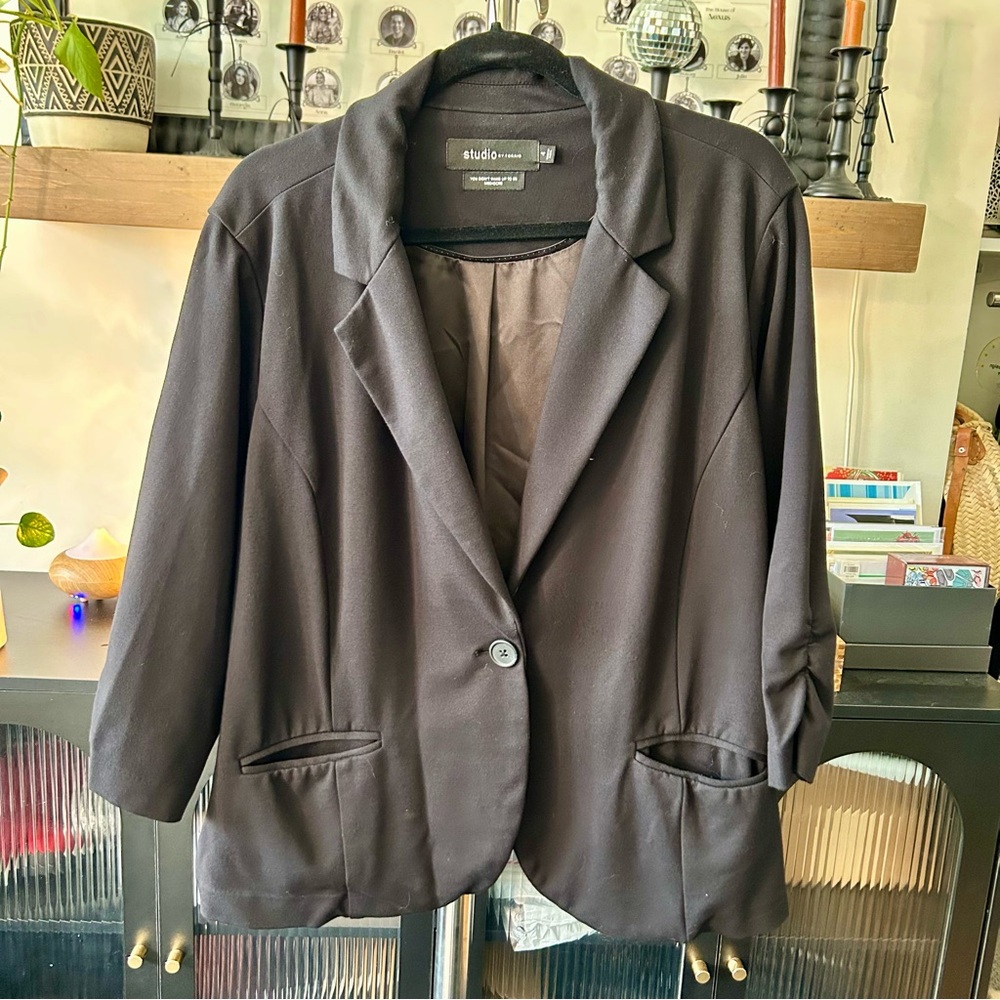 Torrid Studio Ponte Tailored Fit Blazer - Picture 5 of 12